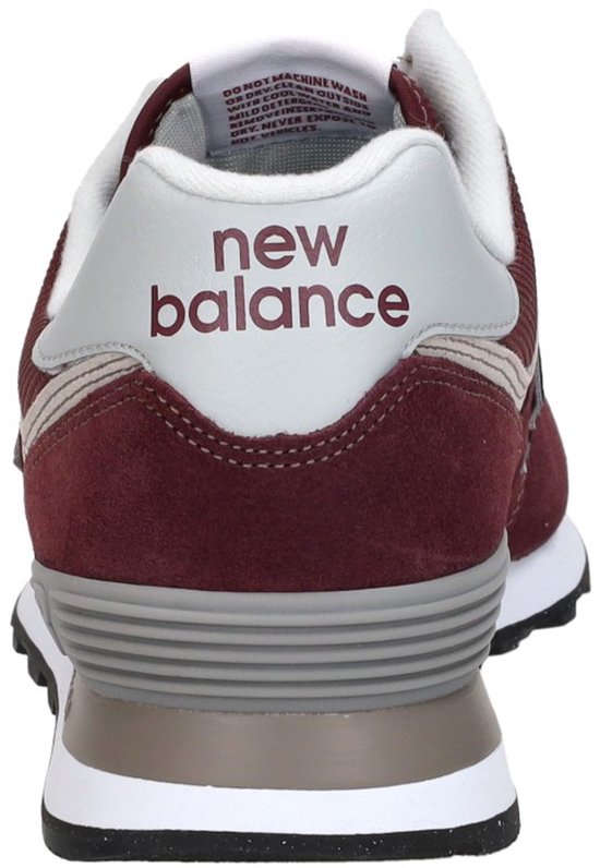 New Balance ML574 Heren Sneakers - Burgundy