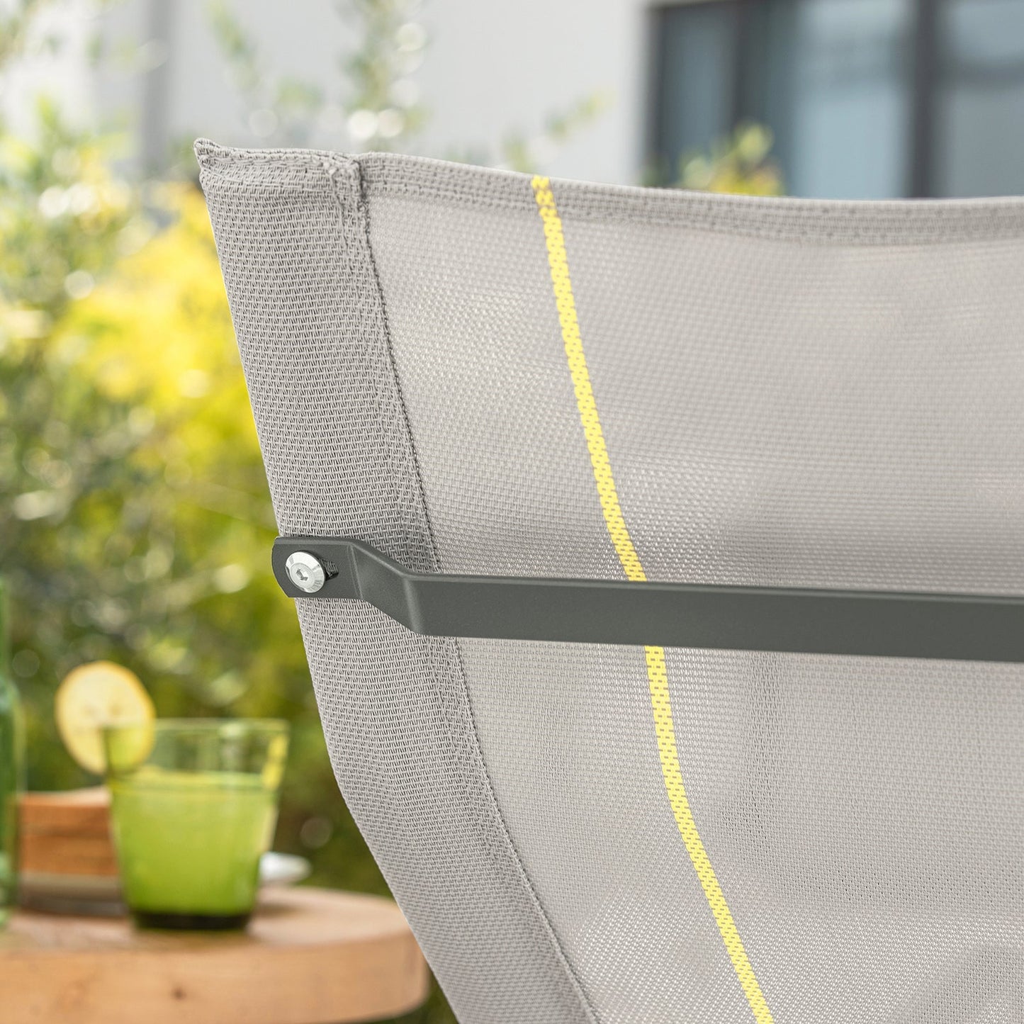 SoBuy Schommelstoel - met Zijtas - max 120kg - 145x84x57cm