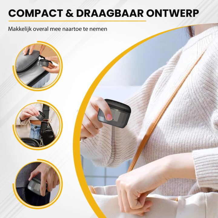 Bolusso Wax-apparaat voor Neus en Gezicht - Compact