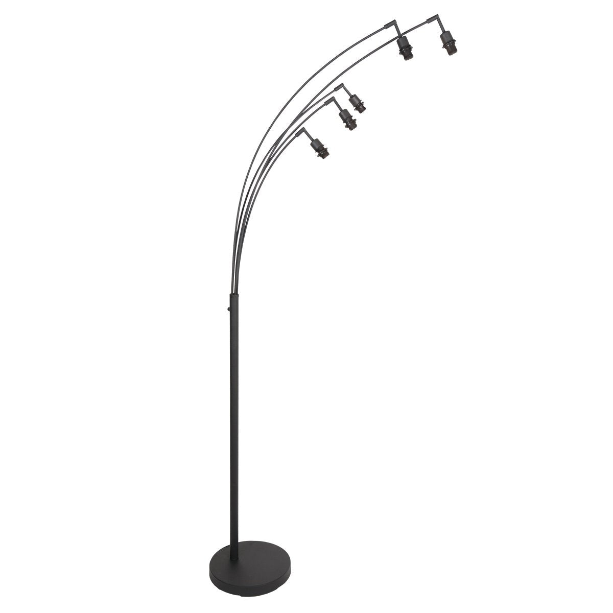 Steinhauer Vloerlamp Bambus 5-Lichts Bamboe Naturel