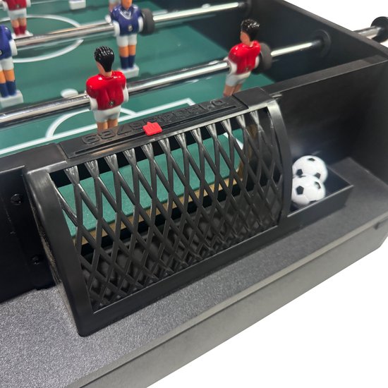 Cougar 2-in-1 Multi Speeltafel Mini Groen/ Blauw – Tafelvoetbal – Pooltafel – Incl. Accessoires