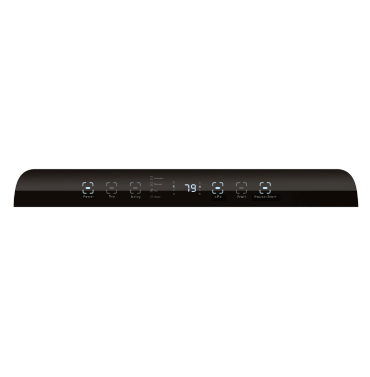 ELEGO Mini Vaatwasser Vrijstaand - Wit - 45 x 44 x 45,8 cm - 4 Programma's, Timer