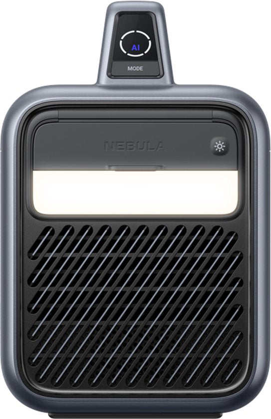 Nebula Mars 3 Zwart Outdoor Projector - 1920x1080 Resolutie - 1000 ANSI Lumen - 185Wh Batterij - IPX3 Waterbestendig - Tot 15 Uur Speeltijd - AI Beeldaanpassing