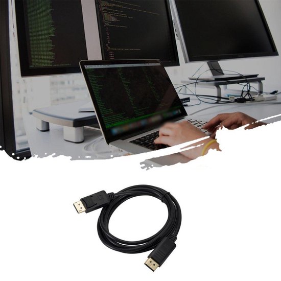 Garpex® DisplayPort naar DisplayPort Kabel - 4K Ultra HD - 1.8 meter