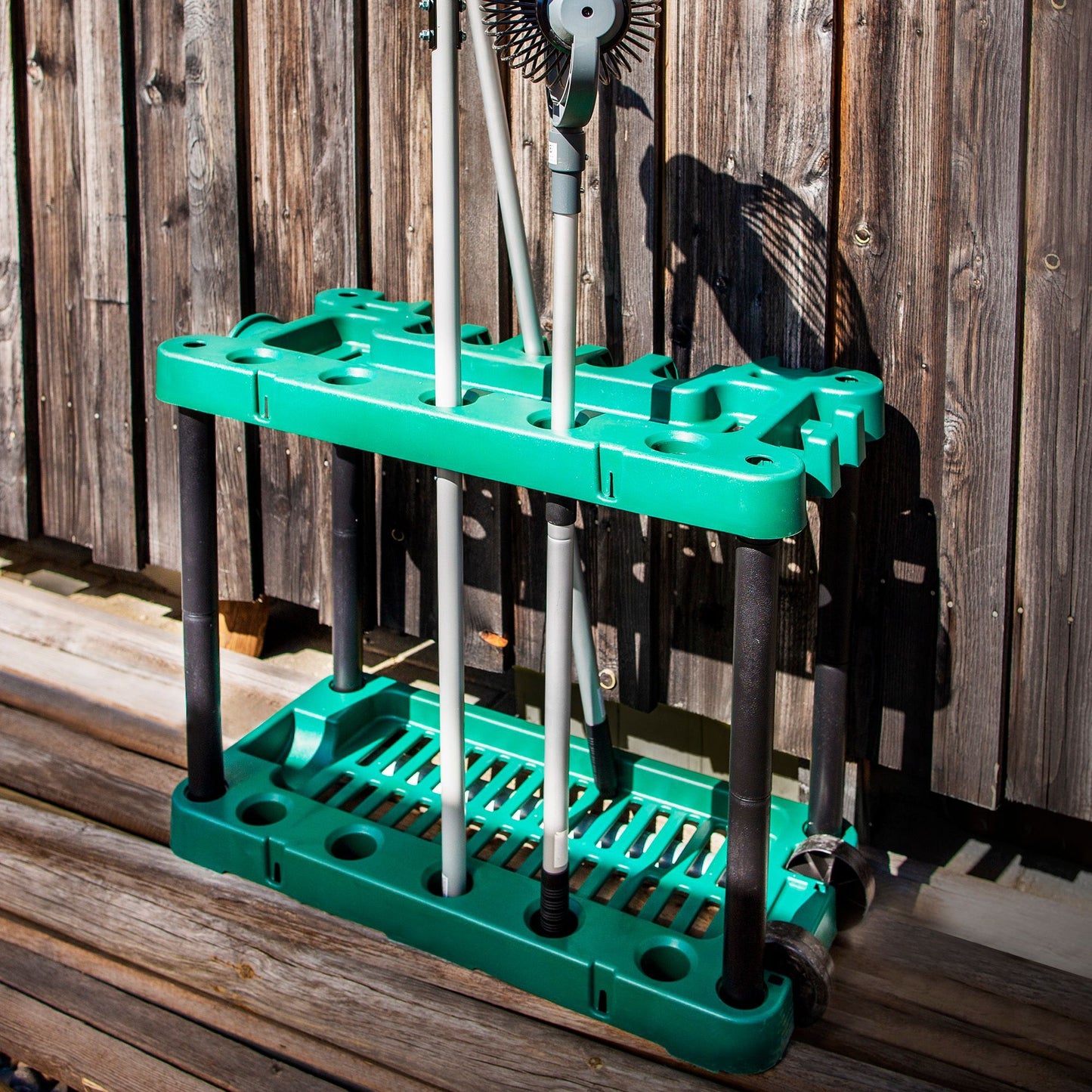 UPP Gereedschapshouder Met Wielen - Tot 10 Gereedschappen - 36 x 76 x 58.5 cm - Groen