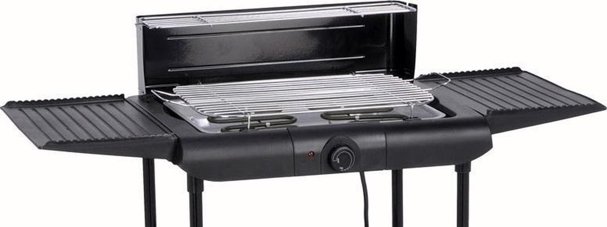 Excellent Electrics Elektrische Barbecue - Grilloppervlak (LxB) 36x24 cm - 2000W - Zwart