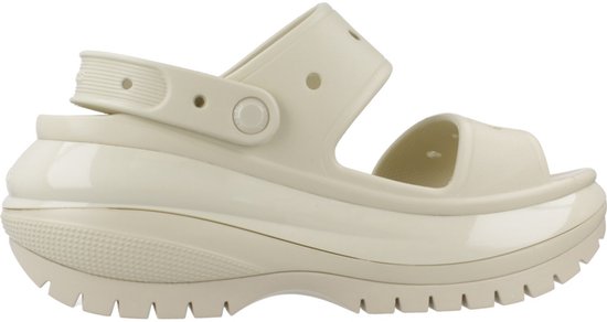 Crocs Classic Mega Crush Sandalen Beige EU 38-39