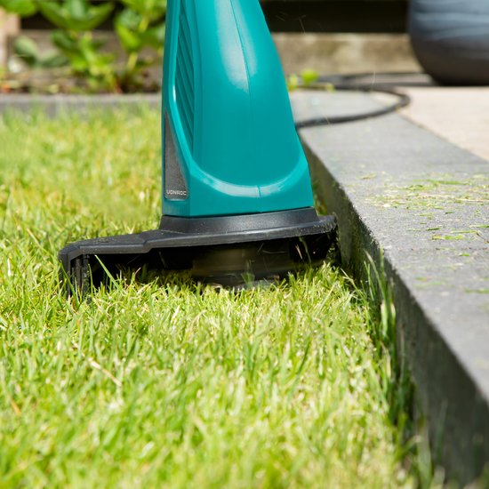 VONROC Grastrimmer 300W – Ø230mm maaidiameter  – Incl. 4m draadspoel - Tap and Go systeem