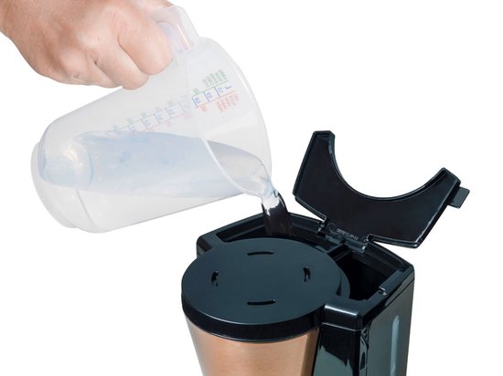 Bestron - Koffiezetapparaat - 900W - koper