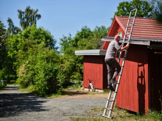 Telesteps ECO Line Telescoopladder 3,8m met stabilisatiebalk - 20138-601