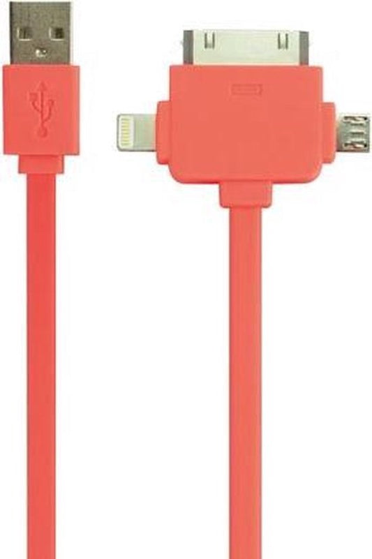 3-In-1 Usb 2.0-Laad-/Synchronisatiekabel