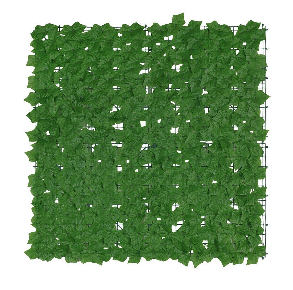 WENKO Ivy Klimop Zichtscherm Groen - 3 x 1 m - Kunststof