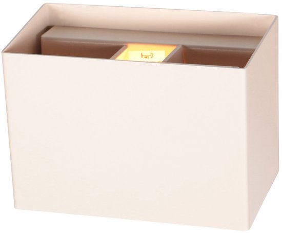 Muro 3365CR wandlamp – crème, modern ontwerp, 13x7,5x9 cm, Steinhauer, ideaal voor kleinere ruimtes en dimbaar met G9 fitting