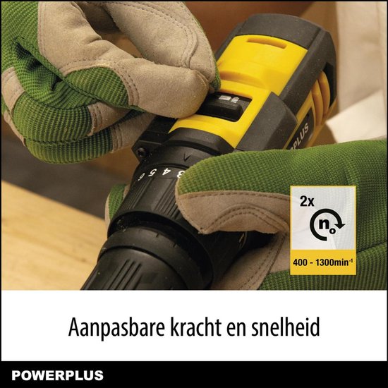 Compacte 4-in-1 multifunctionele schroevendraaier 12V POWXBOX001 – incl. batterij 12V en 2.0Ah lader