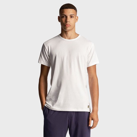 Lyle & Scott Basic Lounge Shirt Heren (3-pack) - Maat S
