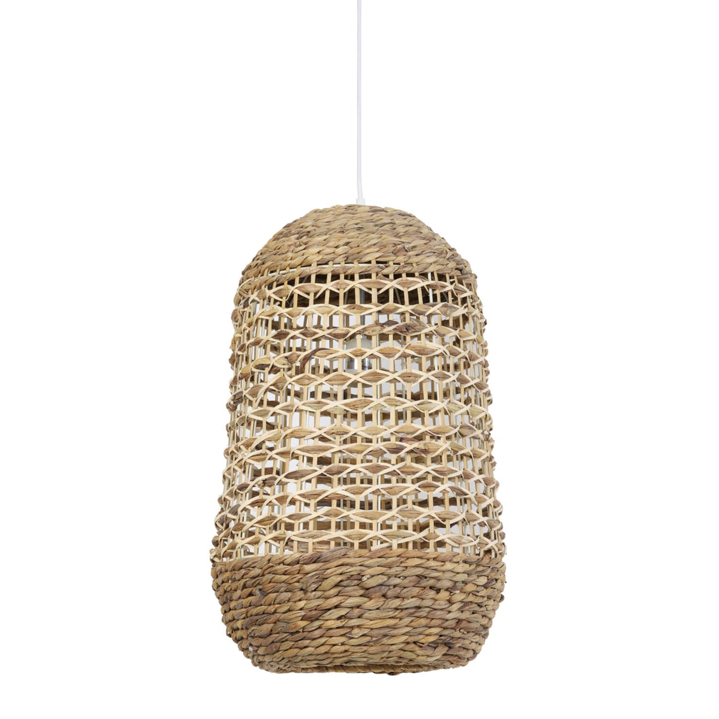 Light & Living Hanglamp Tripoli – Ø 37,5 cm – Gevlochten Rotan In Naturel/Bruin – Moderne Ronde Lamp Voor Woonkamer En Eetkamer – Exclusief Lichtbron – E27 Fitting