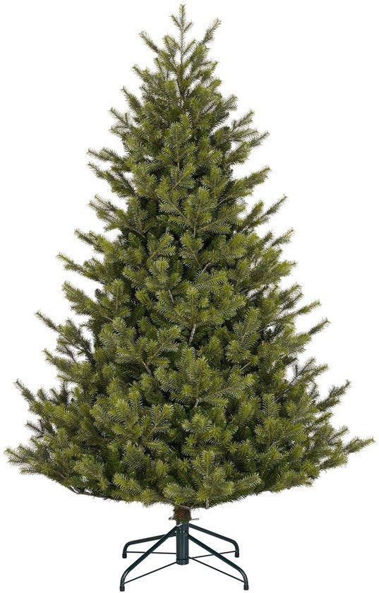Black Box Trees Clive Kerstboom - Realistische Kunstboom met Volle Uitstraling en 1840 Takken - Kerstversiering voor Binnen - Sfeervol en Realistisch - Makkelijk Opzetten - H185 x Ø130 cm - Groen