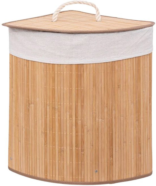Wasmand Bamboe Hoek 48 Liter - Laundry Basket Corner