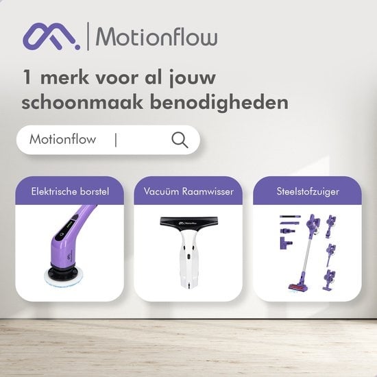 Motionflow 14-in-1 Stoomreiniger - Handstoomreiniger voor kleding - 1150 Watt handstomer - Stoomapparaat vloer, bank & tapijt - Vlekkenreiniger - Tapijtreiniger - 450 ML - 14-Delige accessoires Set