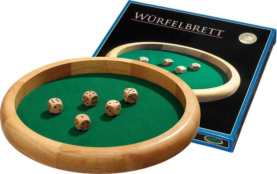 Würfelbrett, extra groot 40cm