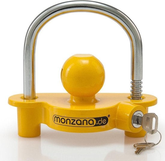 Monzana Disselslot - Verchroomd Staal incl 2 Sleutels - 157x79x150mm