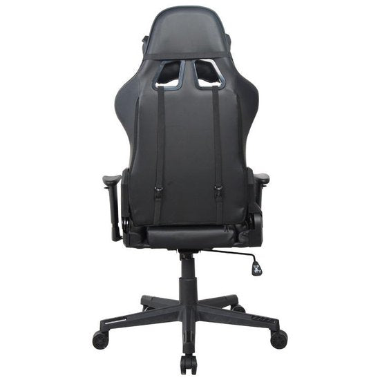 Gamestoel Thomas - bureaustoel racing gaming - ergonomisch - zwart