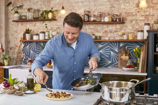 Tefal Jamie Oliver Cook Smart Koekenpannenset - 24 + 28 cm