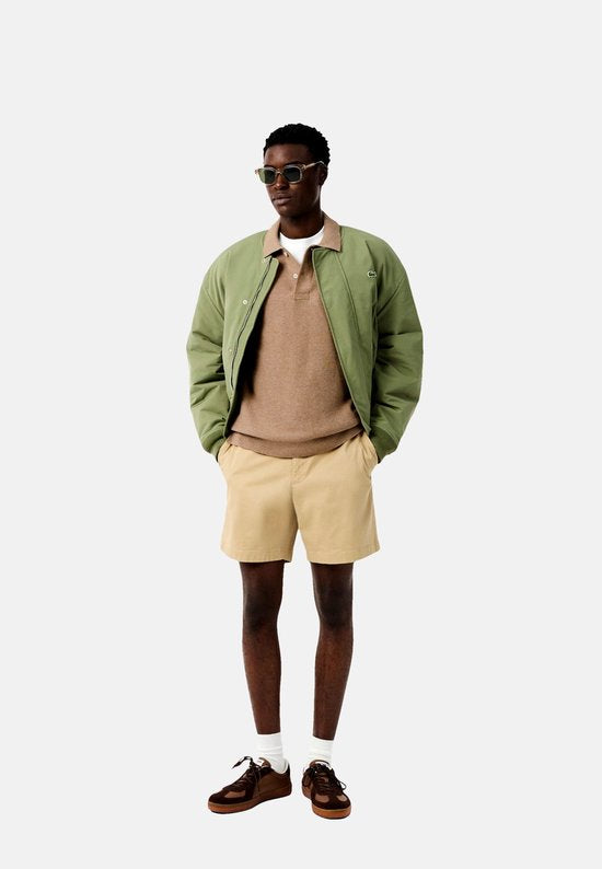 Lacoste - Trui - Lacoste - Herentrui - Maat M - Bruin