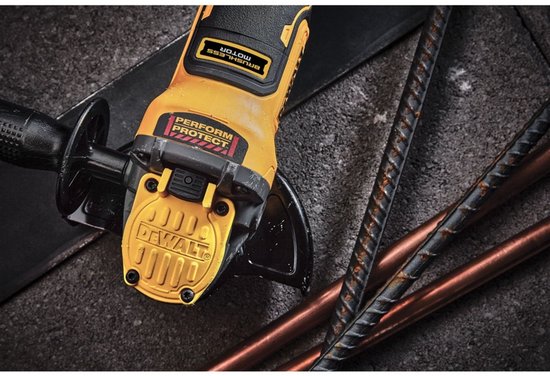DeWALT DCG409NT Accu haakse slijper 125mm 18V XR FlexVolt Advantage Basic Body in TSTAK