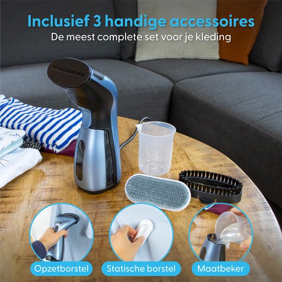 Ølven Kledingstomer - Handstomer - Stoomapparaat Kleding - Blauw