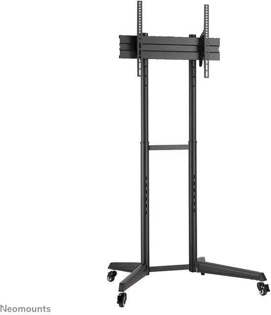 Neomounts FL50-540BL1 verrijdbare TV vloerstandaard - 37-70" - hoogteverstelling 128,5-145 cm - zwart