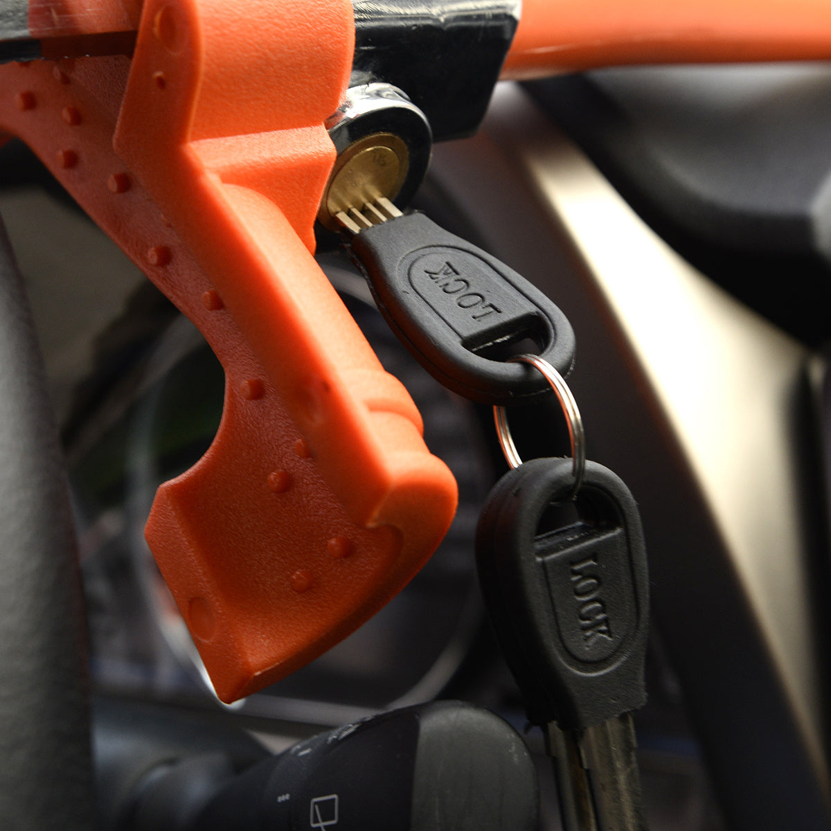 Stuurwiel klauw stuurwielslot KFZ auto auto klauw slot diefstal zekering met 3 sleutels