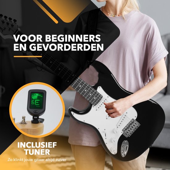 Finesse Elektrische Gitaar (Zonder Versterker) met E-Learning