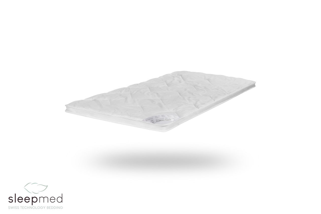 Premium 3D Air Hotel Topdekmatras 180x200 cm – Luxe Comfort in Wit