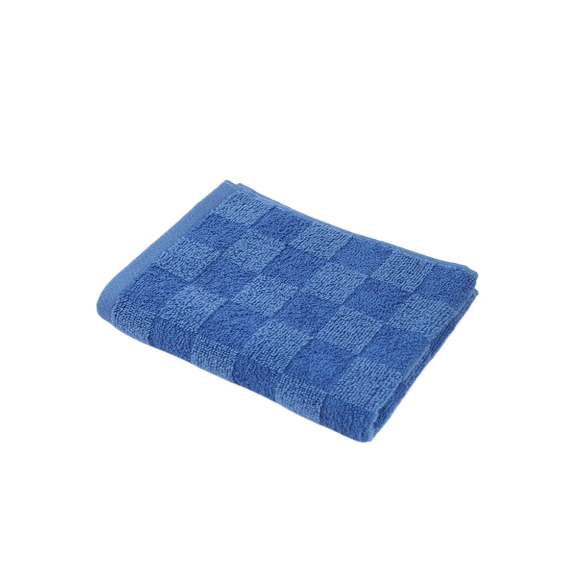 Tuqiang Badhanddoeken Set van 4 - Blauw - 100% Katoen, Geborsteld Garen