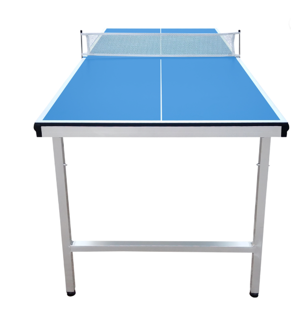 Cougar Mini 1500 draagbare tafeltennistafel - 150 x 67 x 69 cm - Blauw en grijs