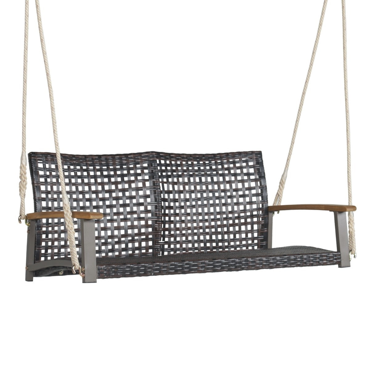 Coast Schommelbank voor Tuin en 2 Touwen - 131 x 68 x 54 cm