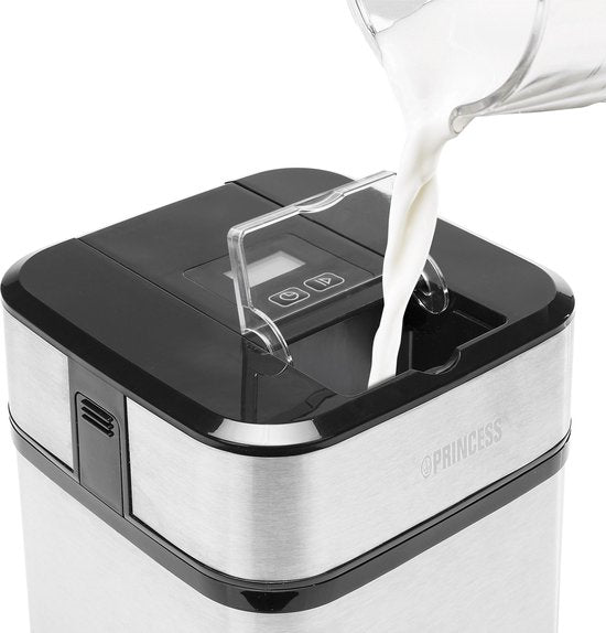 Princess 282605 - IJsmachine - 1.5 liter - Roomijs - Yoghurtijs - Frozen Yoghurt - Sorbetijs - IJsmaker - Compact
