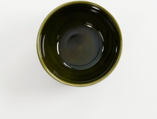 Mica Decorations Rhea Schaal - Ø13 cm - Keramiek - Groen