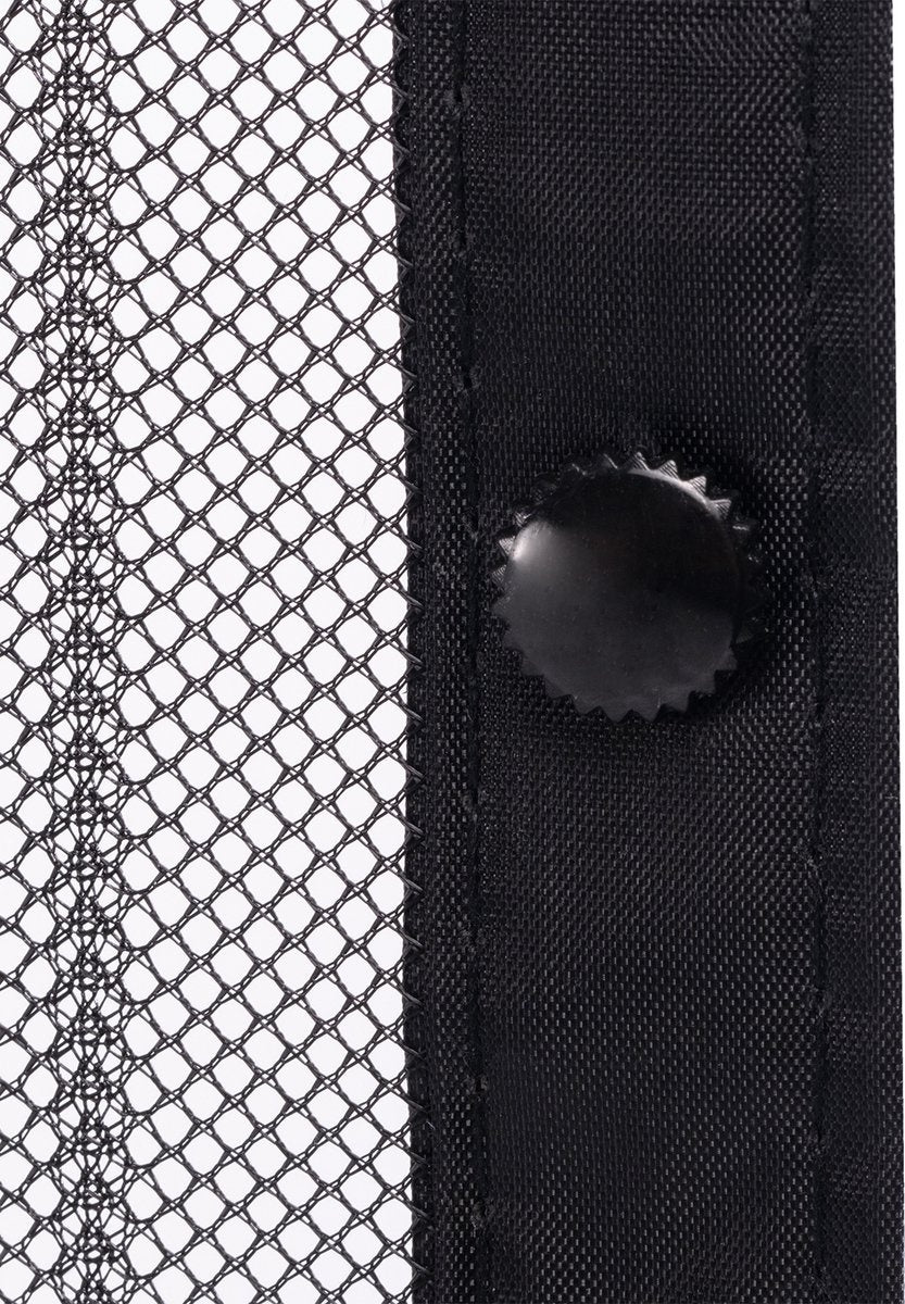 O’DADDY® Deurgordijn – Vliegengordijn - Magnetisch - Deurhor Deluxe 92 x 230 cm – Zwarte Hor – Horgordijnen