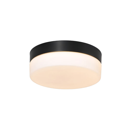Plafondlamp Ikaro 1362ZW Zwart Ø18cm - Modern, Elektronica & Glas, Steinhauer