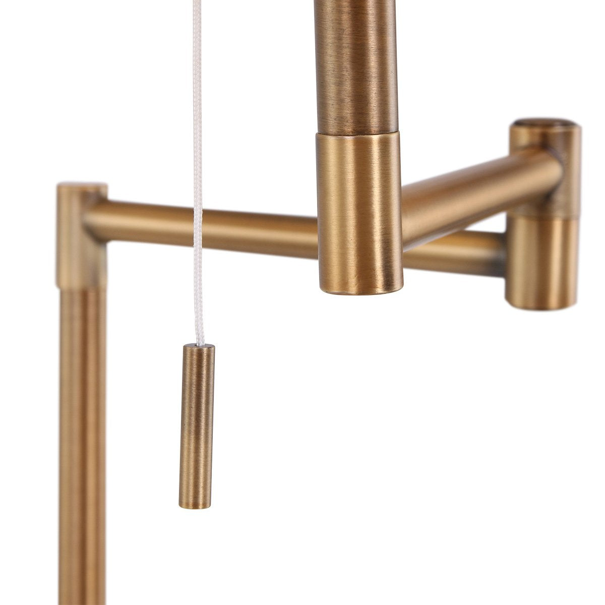 Mexlite vloerlamp Bella - brons - metaal - 45 cm - E27 fitting - 3406BR