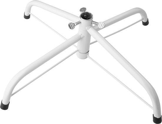 Tectake - witte Kunstkerstboom - 180 cm - incl. standaard - Kerstboom - Dennenboom - 533 punten - 402821