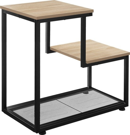 tectake -Bijzettafel Halifax - salontafel - industrial light - 404272