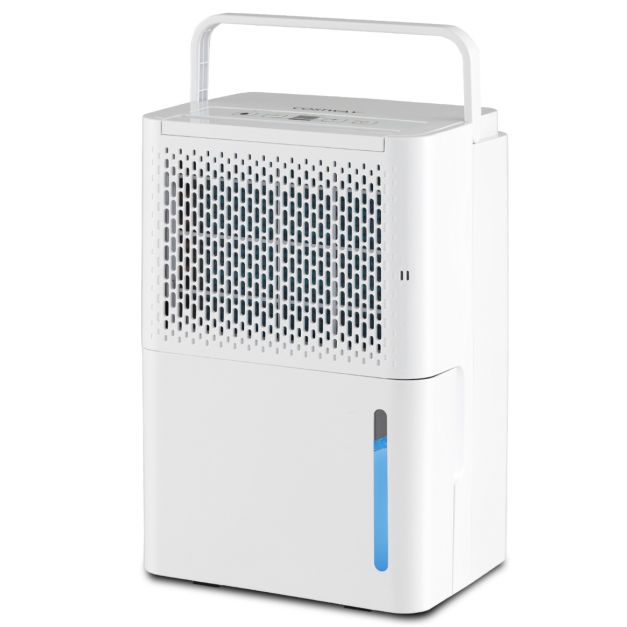Coast Luchtontvochtiger - Tot 15 m² - 240V - 42 dB - 2.2L Tank - 27 x 20,5 x 40,5 cm - Wit