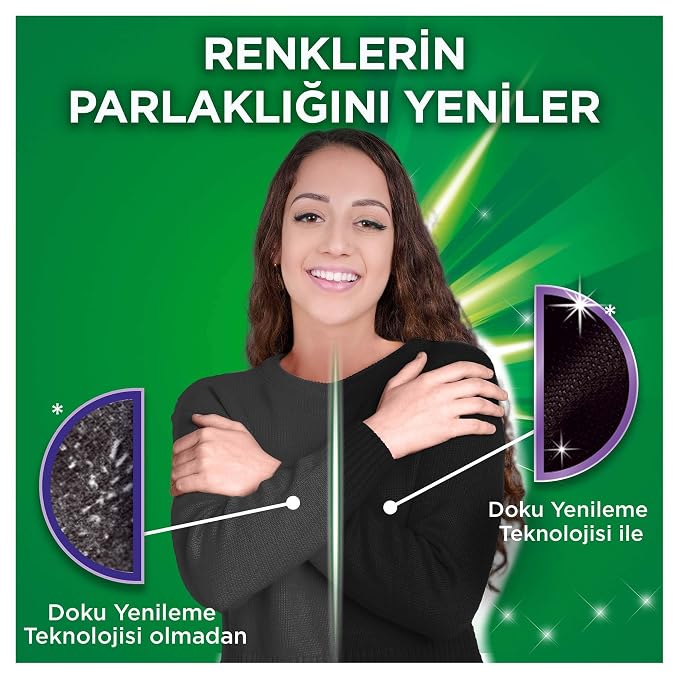 Ariel Vloeibaar Wasmiddel Black – Voor Zwarte & Donkere Kleding – Diepe Reiniging – Bescherming van Stoffen – Vlekvoorbehandeling