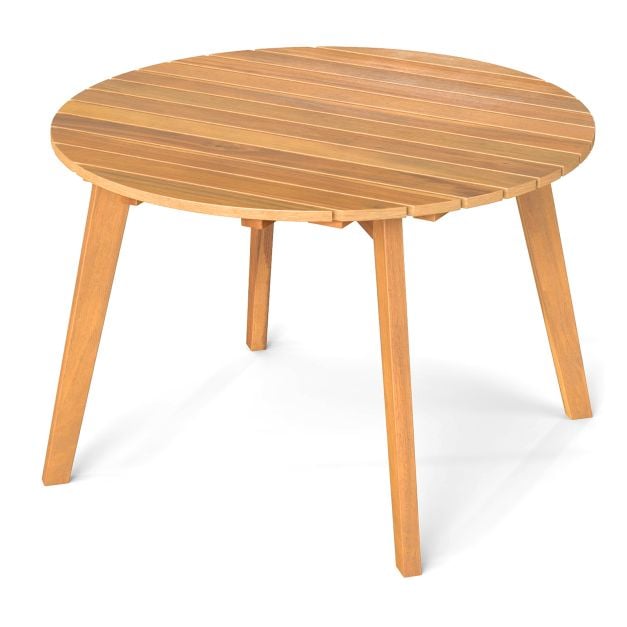 Coast Ronde Bijzettafel van Acaciahout – Ø 62 x 40 cm – Naturel