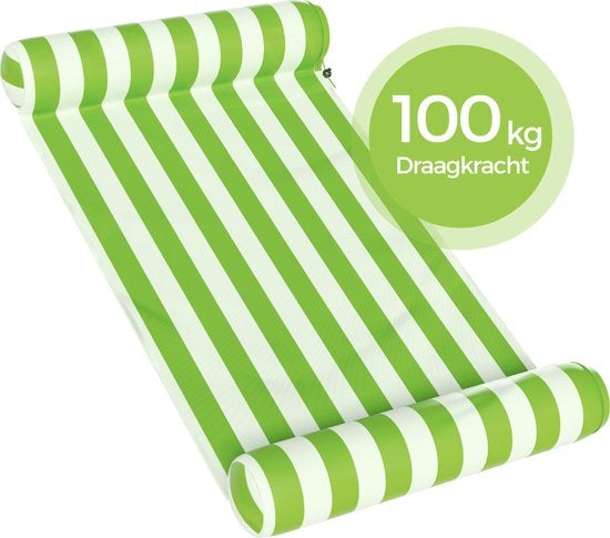 Waterhangmat voor Zwembad – Opblaasbare Lounge Float – Zomer Luchtmatras – Travelly