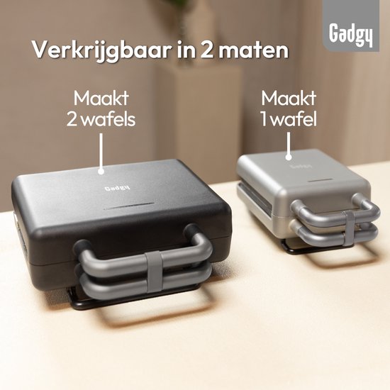 Gadgy Premium Tosti Apparaat voor 2 Tosti's – Zwart - 3-in-1 Grill, Tosti- & Wafelmaker - Verwisselbare Platen - 600W - Extra Krachtig - 2x Brusselse Wafel - Croque Monsieur