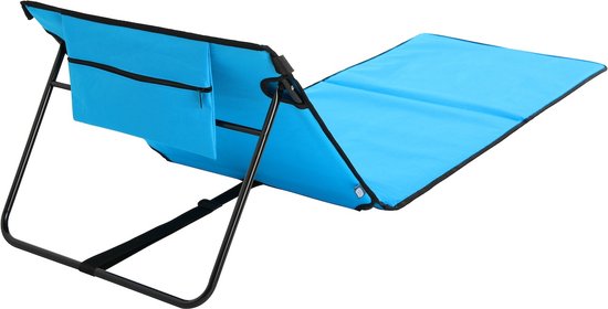Feel Furniture - Hip strand ligbed met draagzak - Blauw